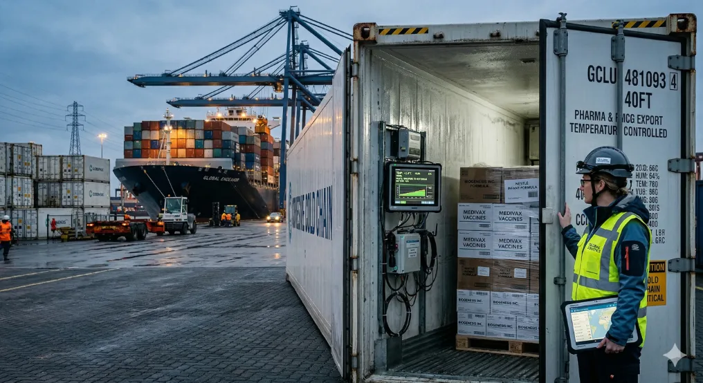 Cold-Chain Breaks Across Sea, Air & Road Transfers